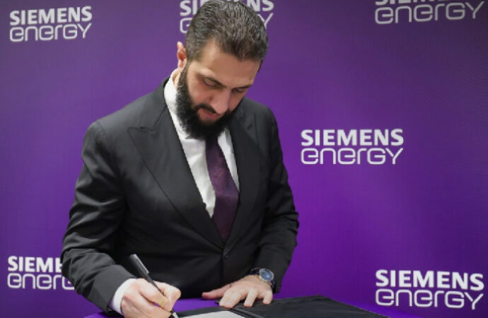 Suriye Hükümeti, Alman Siemens ile anlaştı