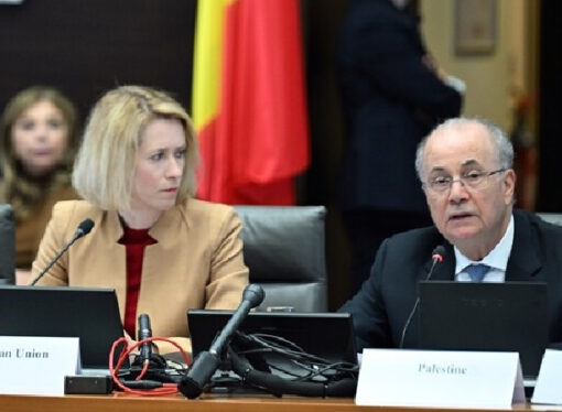 Filistin Başbakanı, Brüksel’de destek aradı