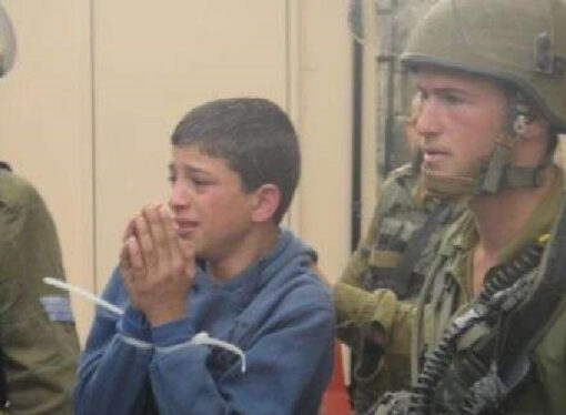 Filistinli çocuklar Siyonistin direkt hedefinde