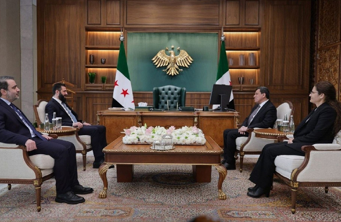 Mazlum Abdi ve İlham Ahmed, Şam’da