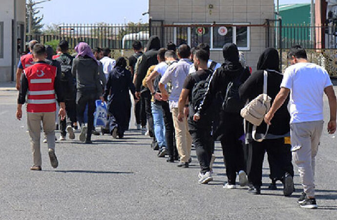 Suriye’ye geri dönenlerin sayısı açıklandı
