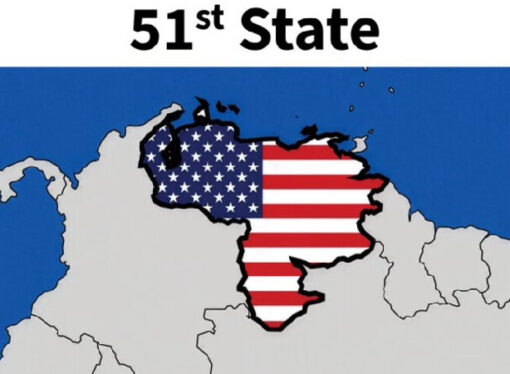 Trump’tan, Venezuela 51. eyalet görseli