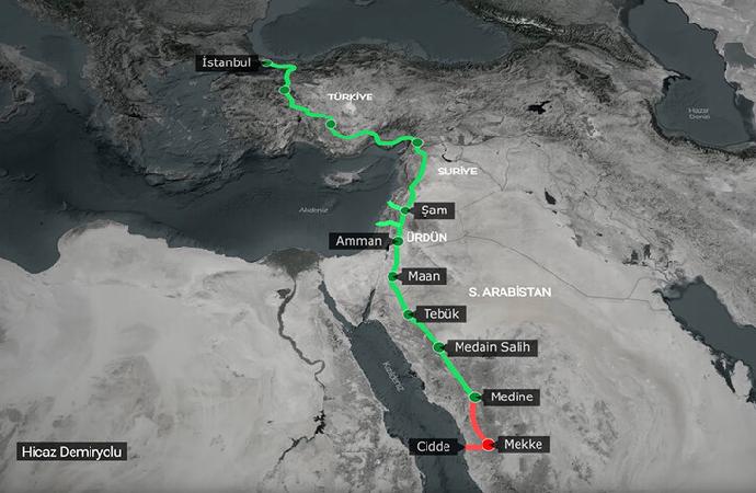 İsrail basını: Hicaz Demir yolu, İsrail’i baypas edecek