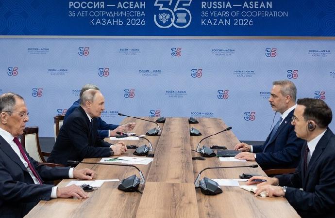 Tataristan’da Türkiye-Rusya görüşmesi
