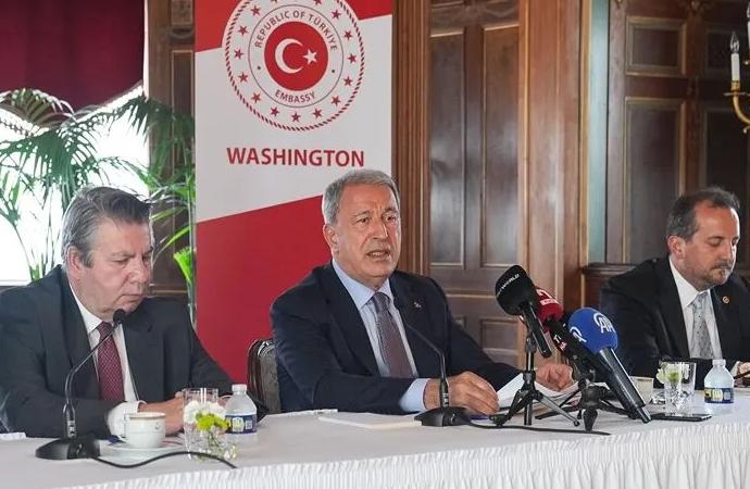 Hulusi Akar Washington’da: Karşılıklı güvenin pekiştirilmesine önem veriyoruz
