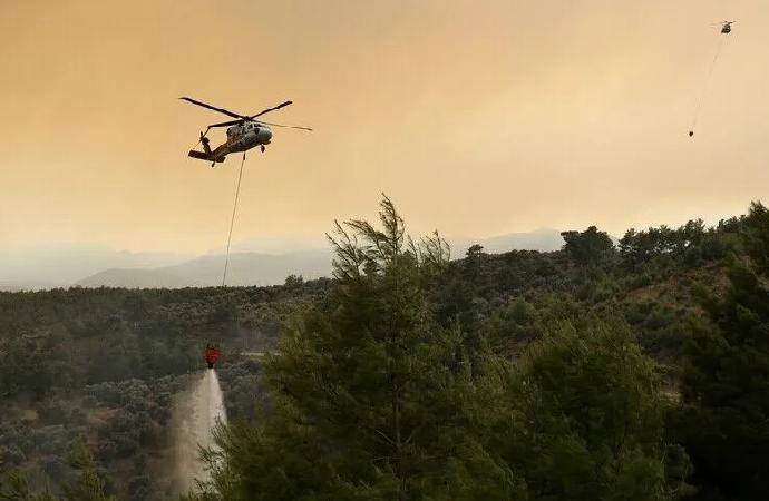 Orman yangını riski bulunan 9 ilde telefonlara uyarı mesajı