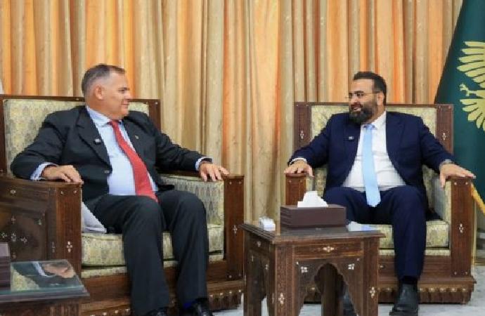 İngiltere temsilcisi, Suriyeli Bakanla görüştü