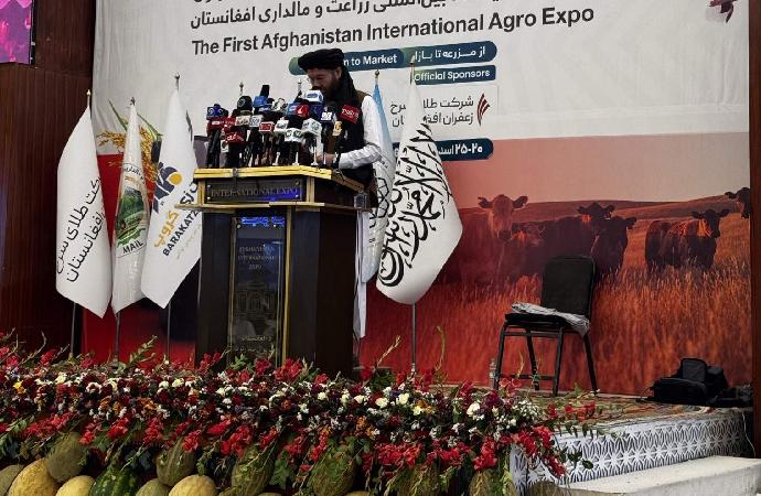 Afganistan’ın ilk uluslararası Tarım ve Hayvancılık Fuarı açıldı