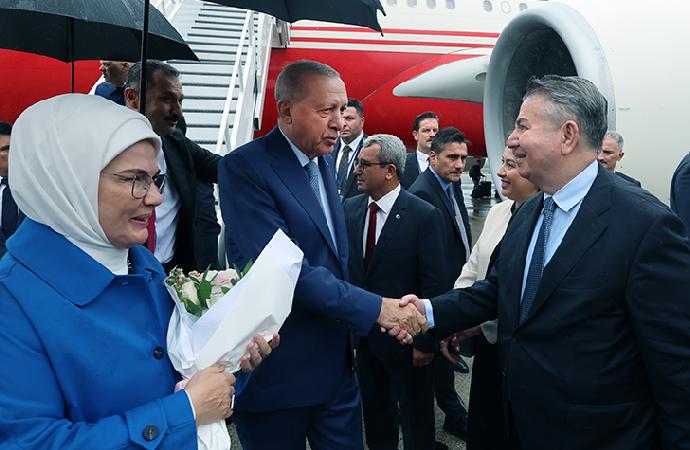 Erdoğan’ın ABD ziyareti başladı