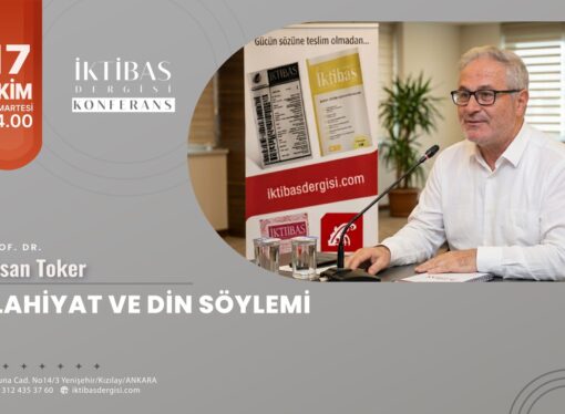 Prof. Dr. İhsan Toker bugün saat 14.00’te İktibas’ta